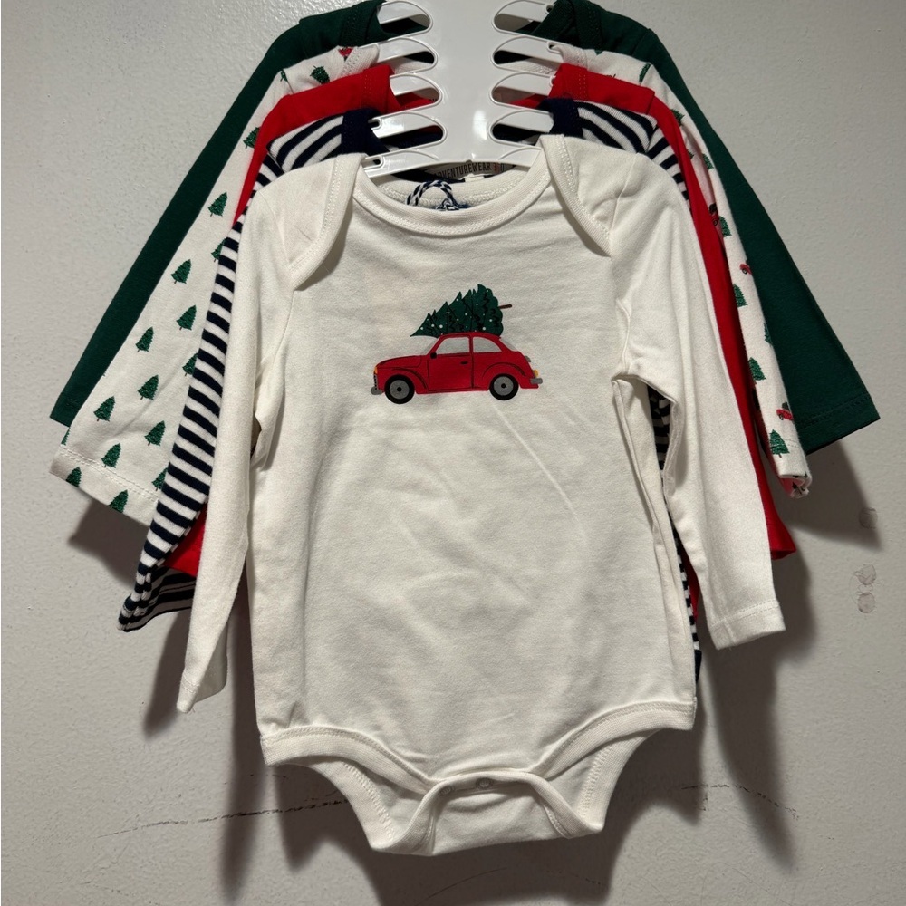 ADVENTUREWEAR 360- 5 Baby Boy Christmas Bodysuit